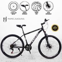 Bicicleta Deportiva Aro 26 «TIRE URBAN» Negro