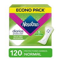 Protectores Diarios Normal Nosotras - Caja 120 UN
