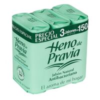 Jabón Antibacterial Heno De PraviaPack de 3 Und. - Pack 3 UN