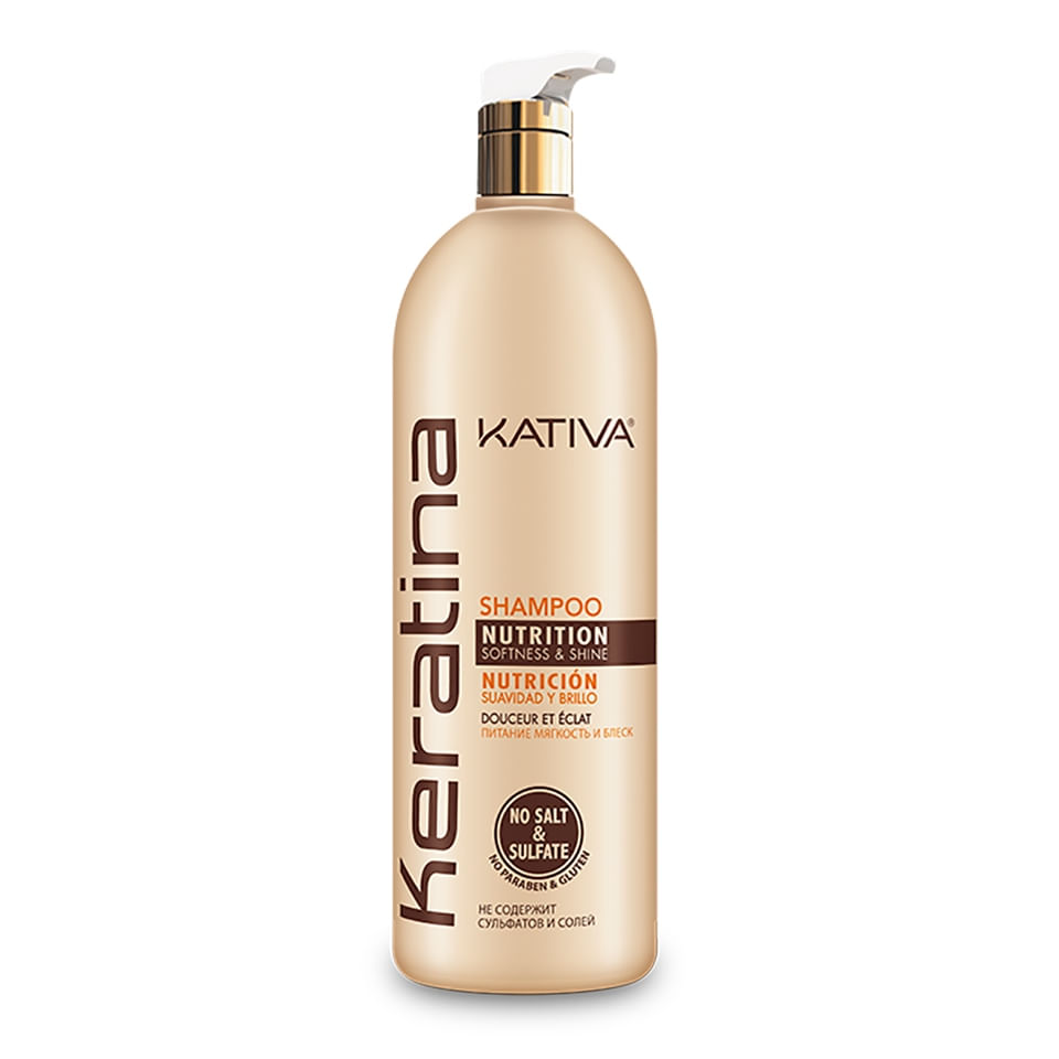 Shampoo Kativa Keratina - Frasco 1000 ml