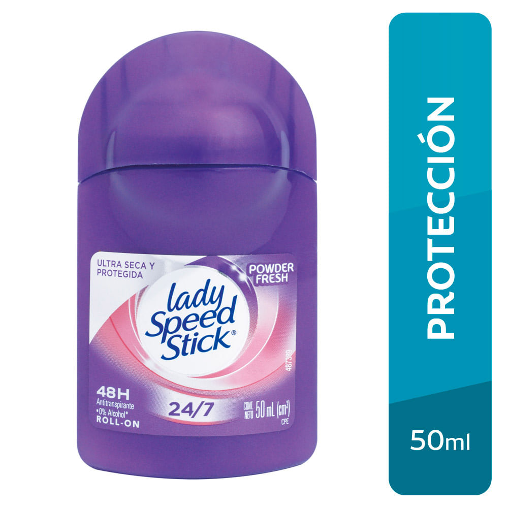 Desodorante Roll-on Lady Speed Stick Powder Fresh - Frasco 50 ML