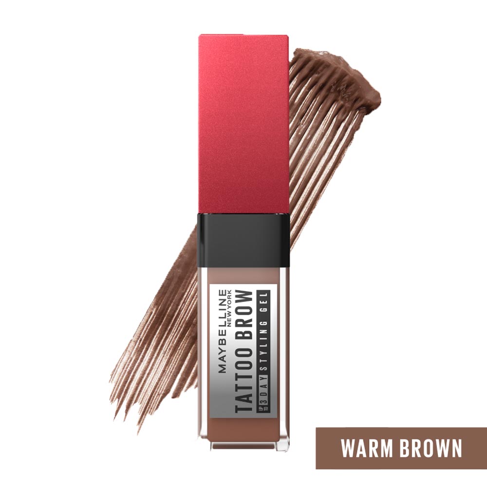 Gel para Cejas Maybelline Tattoo Styling Gel 3D Warm Brow