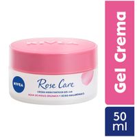Crema Hidratante en Gel Nivea Rose Care - Frasco 50 ML
