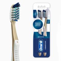 Cepillo de Dientes Oral-B Pro Salud 7 Beneficios - Blíster 2 UN