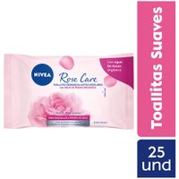Toallitas Desmaquillantes Nivea Micelares Agua de Rosas - 24 UN