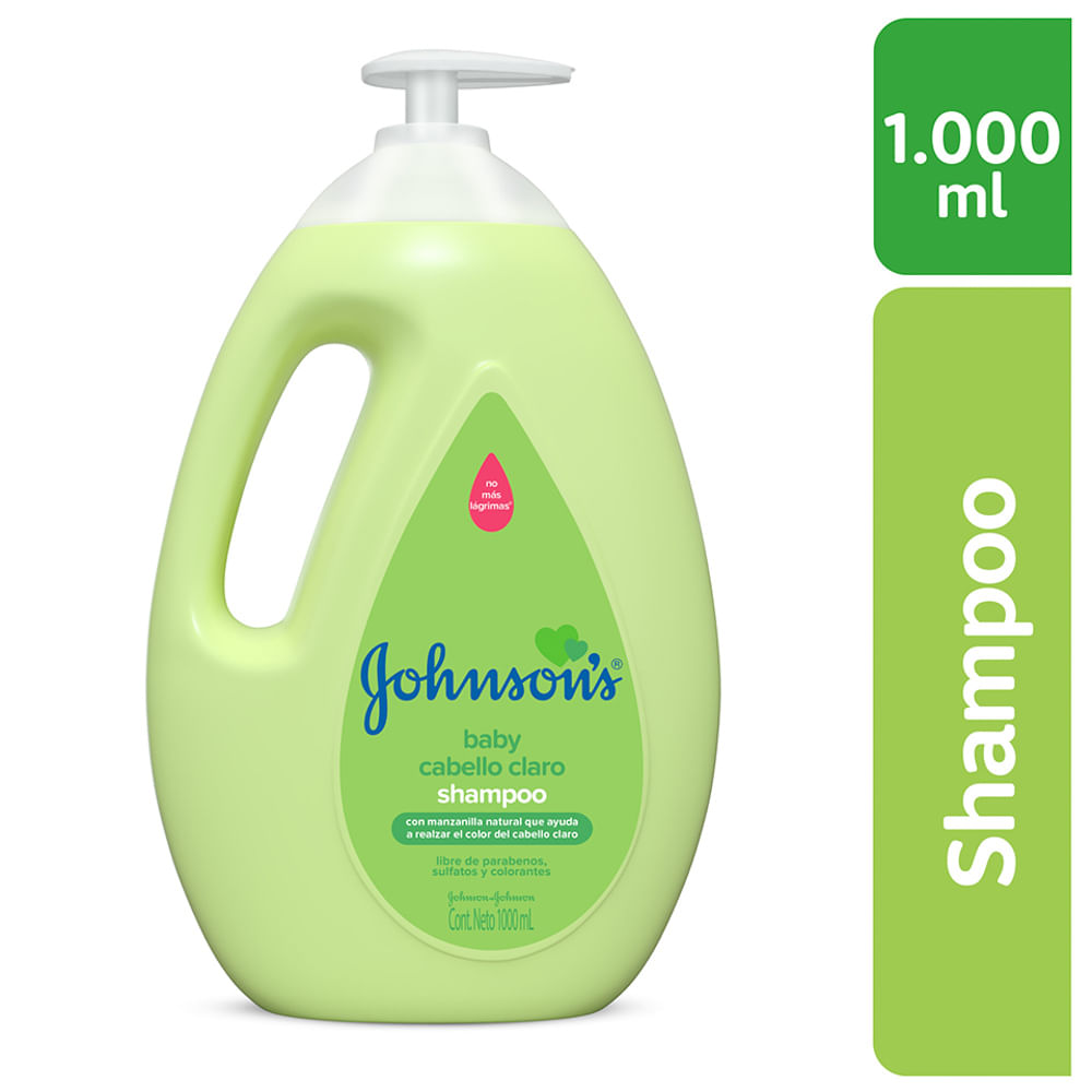 Shampoo Johnson's Baby Manzanilla - Frasco 1000 ML