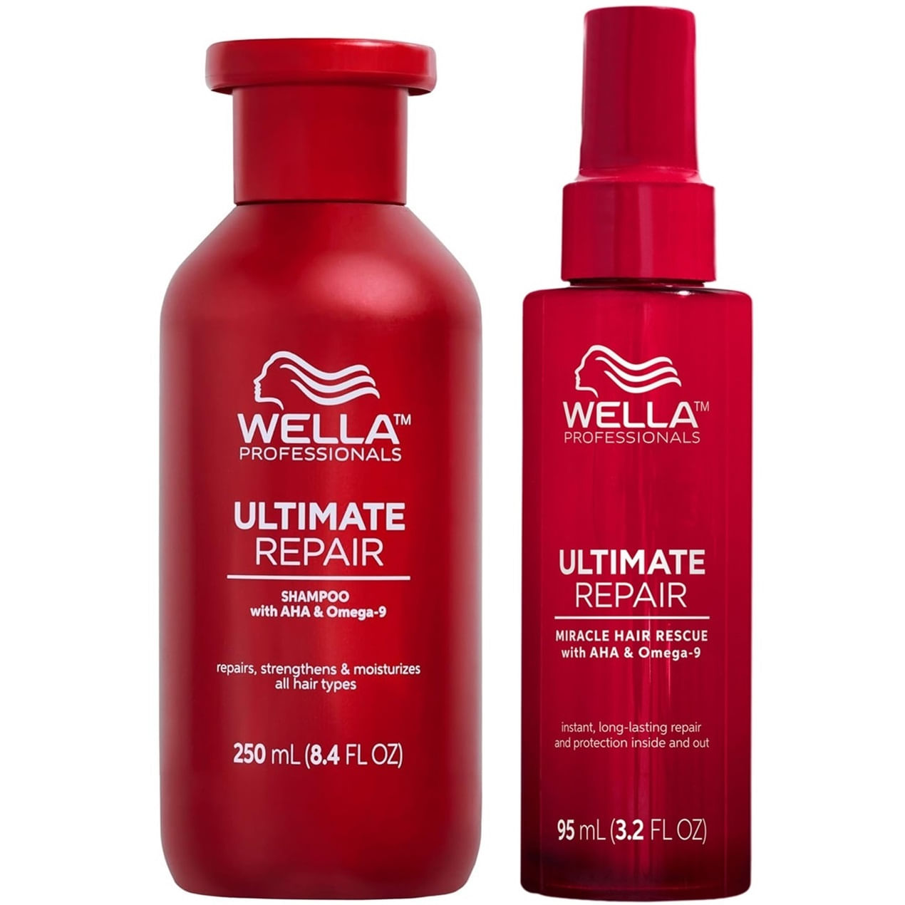 Shampoo Reparador + Miracle Hair Rescue 95ml Wella Ultimate Repair