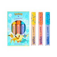 Pokemon ColourPop Gloss de labios Trio Evoluciones