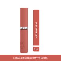 Labial Líquido Loreal Infallible Matte Rose Heat