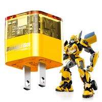 Cargador 20w carga rápida USB C USB A TF-K05-02 transformers