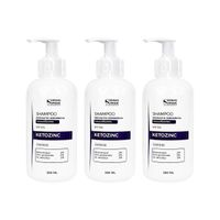 3 SHAMPOO SIN SAL KETOZINC 350ML