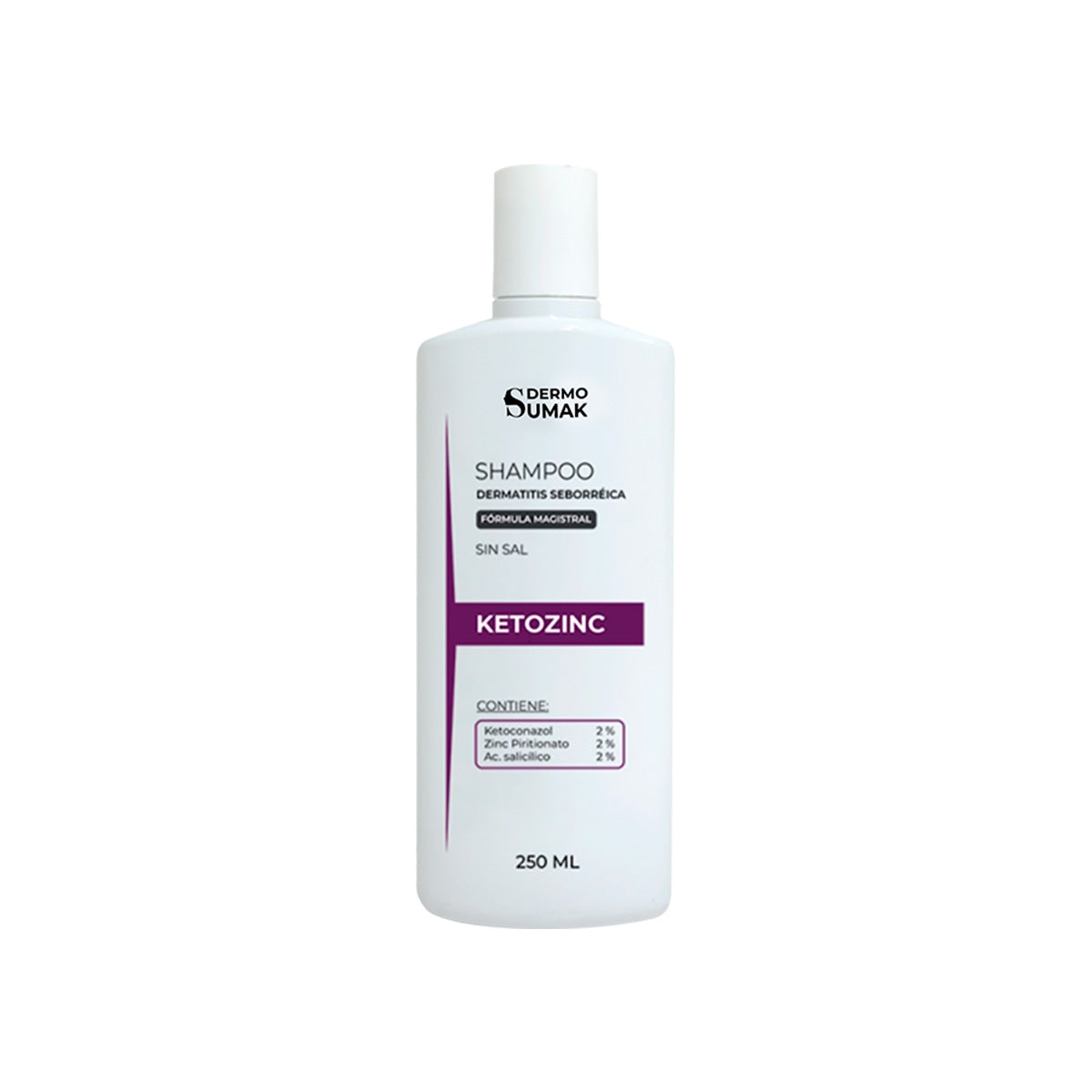 SHAMPOO KETOZINC SIN SAL 250ML