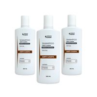 SHAMPOO ANTI CASPA 250ML 3 UNID