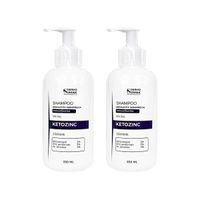 2 SHAMPOO SIN SAL KETOZINC 350ML