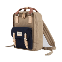 Himawari - Mochila escolar o viaje porta Laptop H188L-57 Beige y Azul