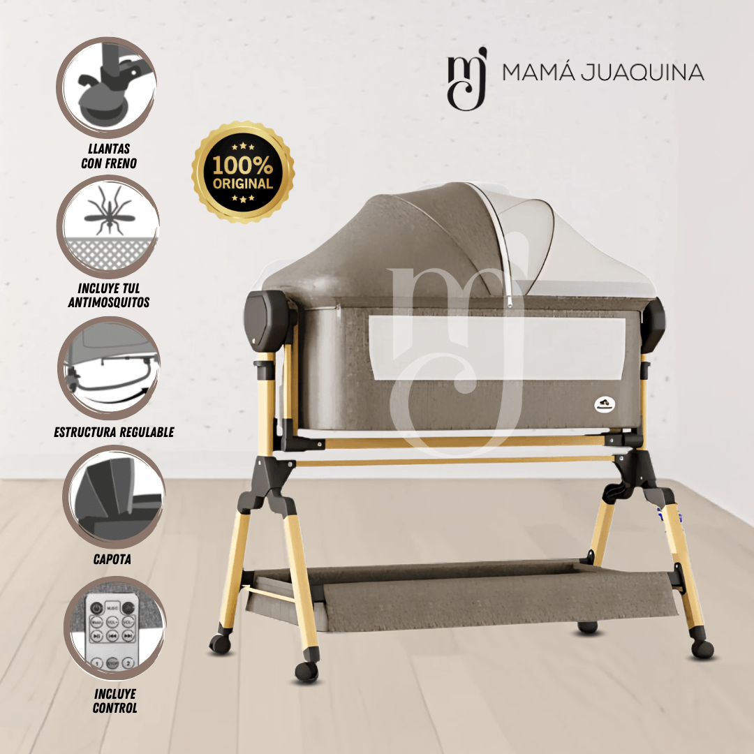 Cuna Colecho de Lujo «ULTRA COUSY» Edición Limitada Beige