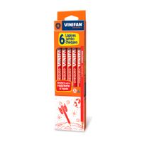 Lápiz Jumbo Chequeo Cajita VINIFAN x6un