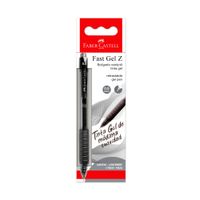 Faber Bolígrafo Retrac Fast Gel Z Negro Bl FABER CASTELL x1un