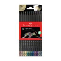 Faber Ecolapiz Supersoft FABER CASTELL x1un Metalicos