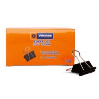 Binder Clip1 1/4""32 Mm cajax12 VINIFAN