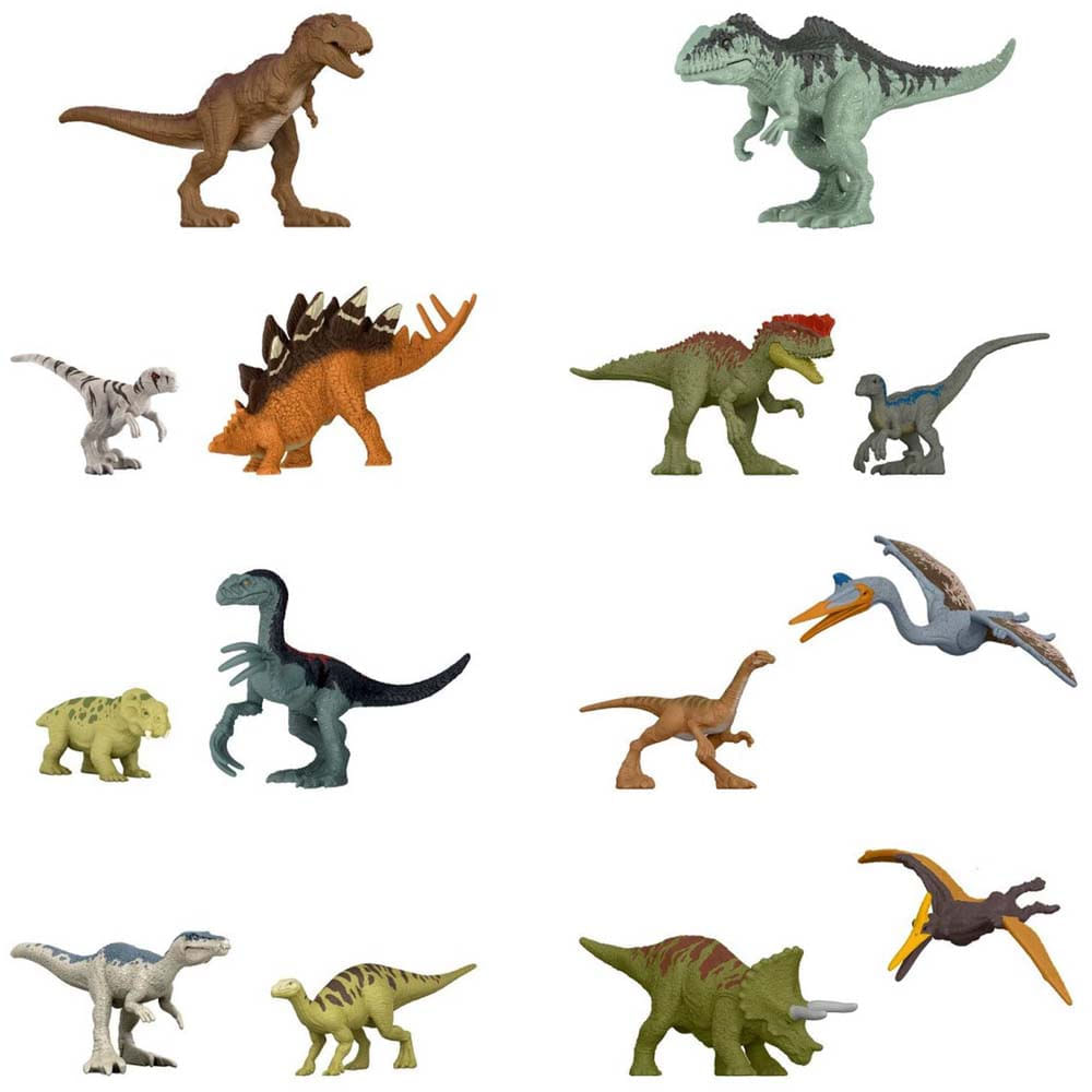 Dinosaurio de juguete Mini Coleccionable JURASSIC WORLD