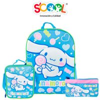 Rg Set Mochila Oficial SCOOL 2Bol Eva 3D Cinnam