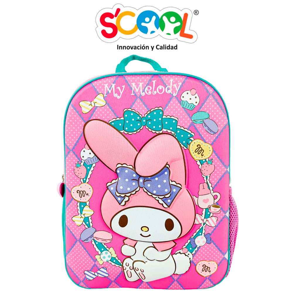 Ranger Mochila A4 2Bol SCOOL Eva 3D My Melody-A