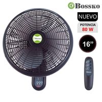VENTILADOR DE PARED BOSSKO BK-8210PD 80 WATTS CONTROL REMOTO (JYA)