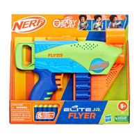 LANZADOR NERF ELITE JUNIOR FLYER +5 DARDOS