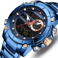 Reloj Hombre NAVIFORCE 9163 Azul Análogo-Digital