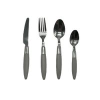 Cubiertos Promo Gris X16