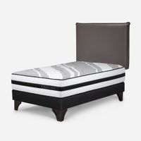 Dormitorio Europea Driven Maurice Marrón 1.5 Plazas