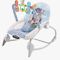 Silla Mecedora Bouncer Baby Cam Táctil Mesa Comer Azul