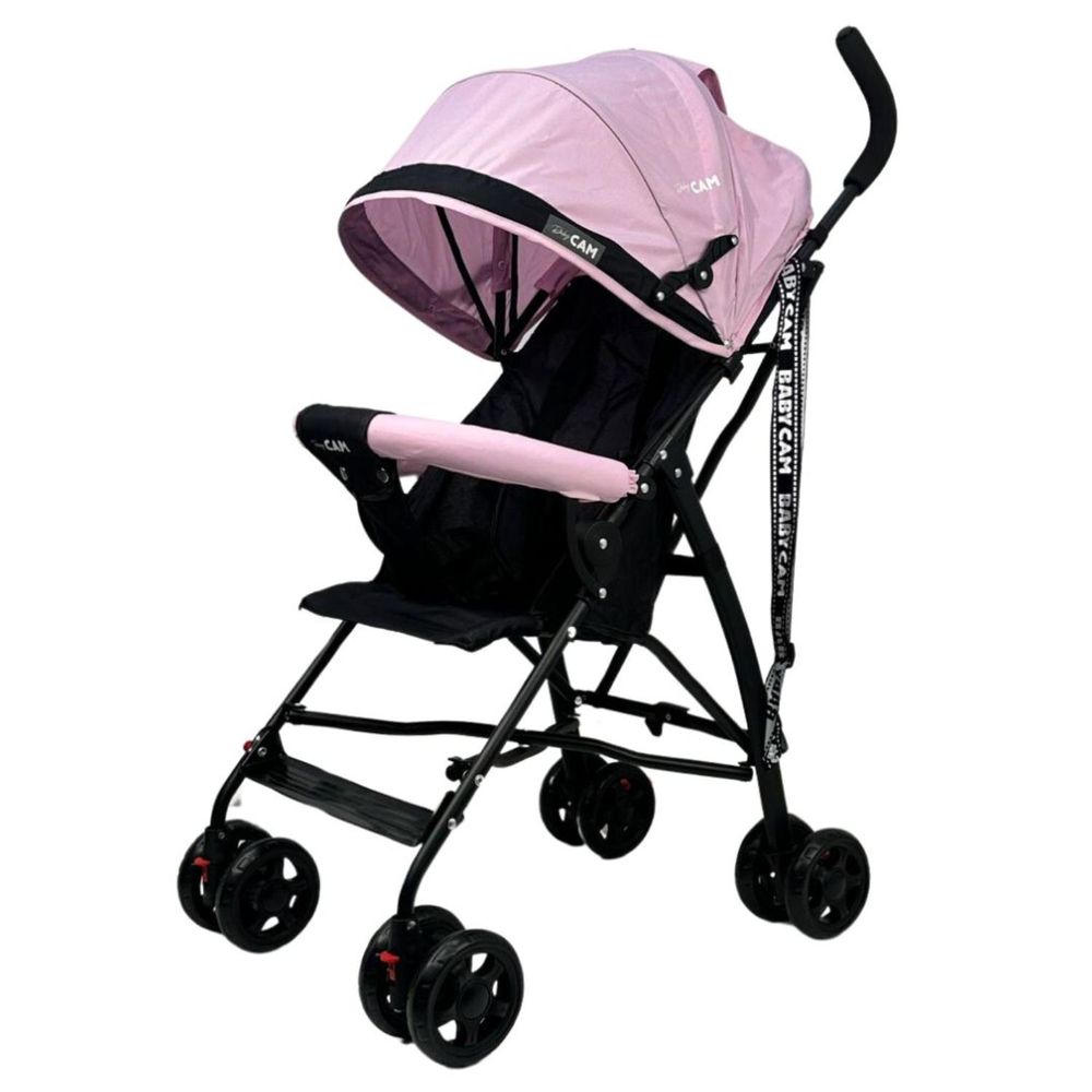 Coche bastón Atenas Baby Cam rosado