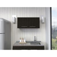 Mueble Muro Cocina 2 Puertas Manchester - Wengue
