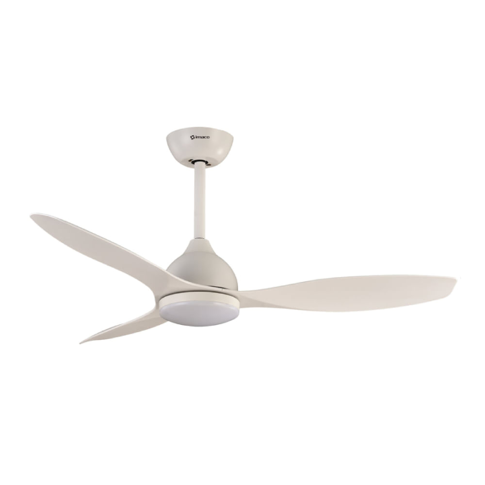 Ventilador decorativo de techo 48"" c/luz led y ctrl remoto timer 8h Imaco CF4835DC