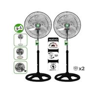 Ventilador Bossko BK-8220VO 3 en 1 De 18"" 250W caja de 2U Negro - MEGA IMPORT