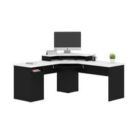 Escritorio de Melamina Gerencial Negro 180cm