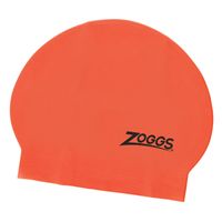 Gorro de Natación Zoggs Junior Latex Cap Anaranjado