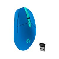 Mouse Gamer LightSpeed Inalámbrico Logitech G305, 12000 DPI, 6 Botones Programables, USB, Blue (910-