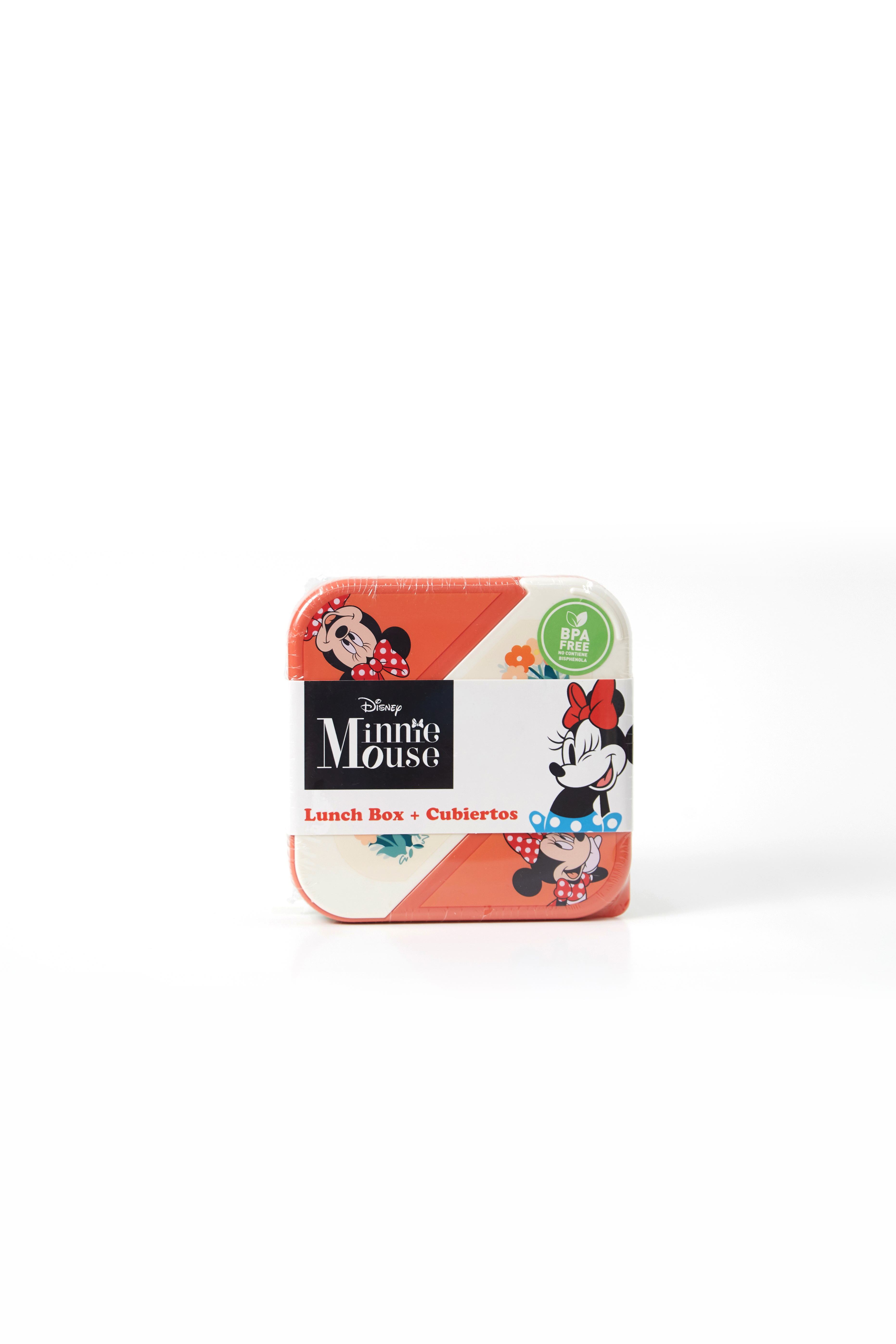 Táper DISNEY Hermético 850ml C/Cubiert Minnie