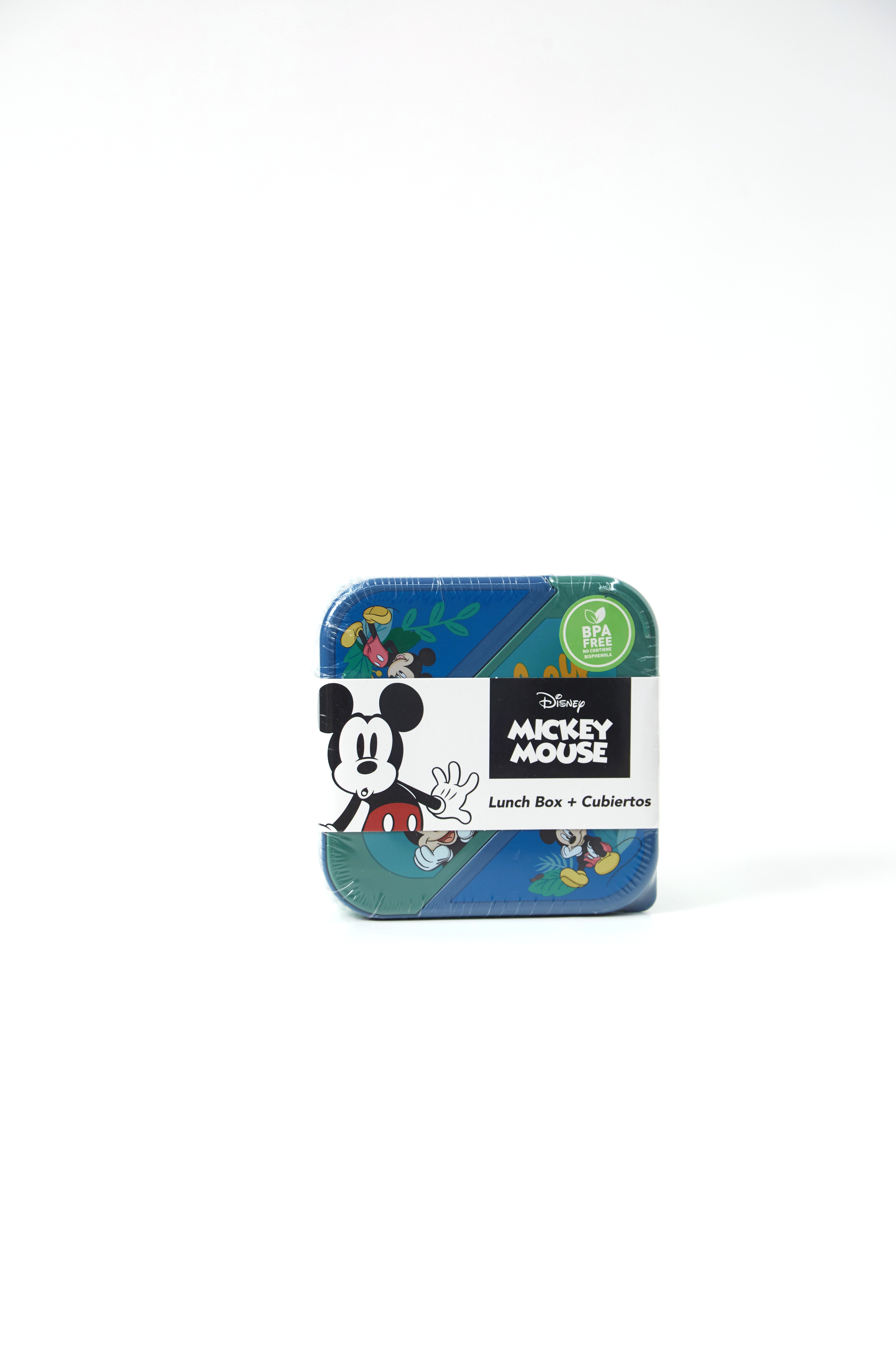 Táper DISNEY Hermético 850ml C/Cubiert Mickey