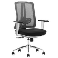 Silla De Oficina Ergonómica Prisma Negro