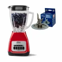 LICUADORA OSTER 2V MÁS PULSO 1.5LT BLSTKAG-RPB + CUCHILLA 4961