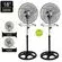 Combo de Ventiladores 3 en 1 de 18"" BOSSKO BK-8219VING Negro 200W