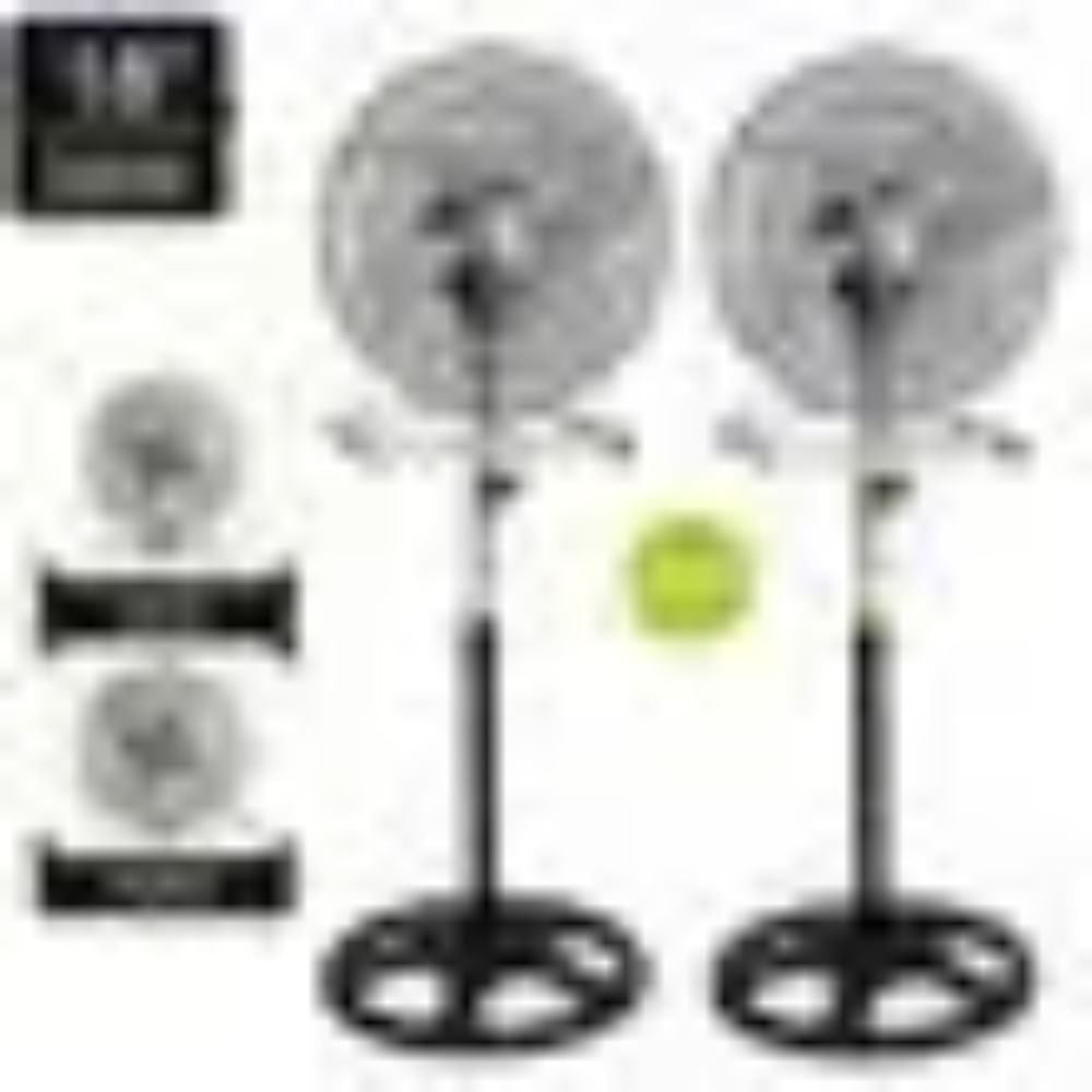Combo de Ventiladores 3 en 1 de 18"" BOSSKO BK-8219VING Negro 200W