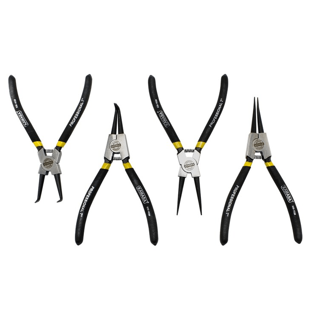 Juego Alicate Sagaseguro 4Pcs 7"" Kamasa KM1020