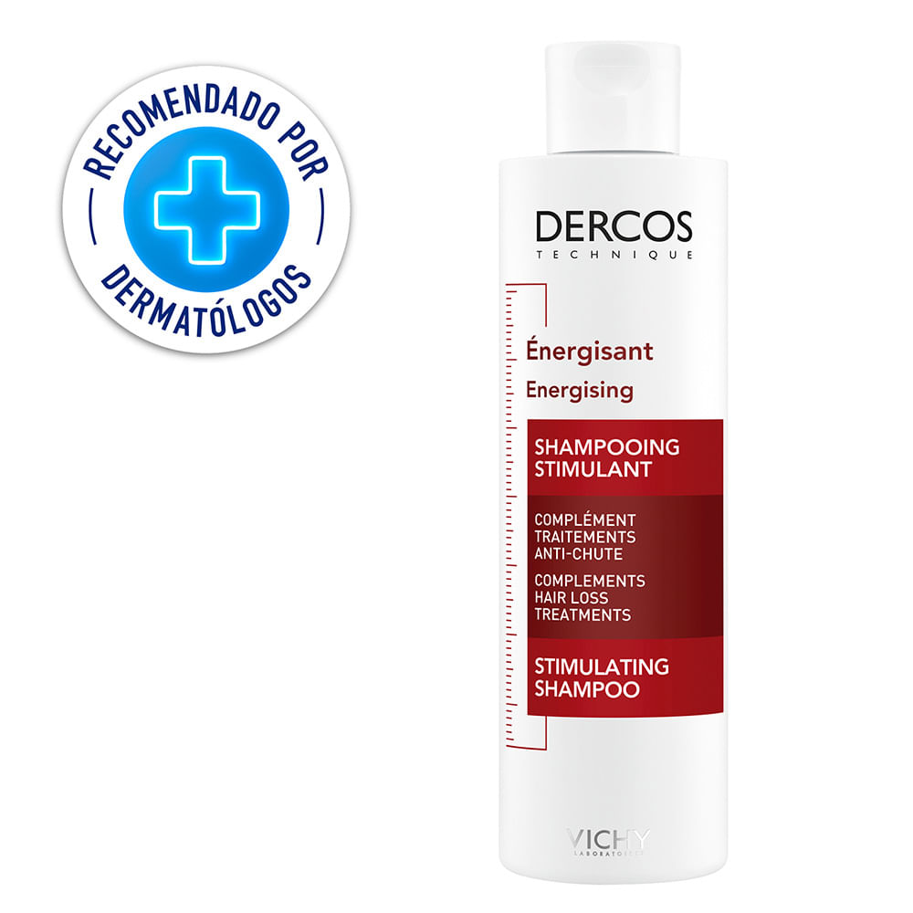 Shampoo Estimulante Vichy Dercos Anticaída - Frasco 200 ML