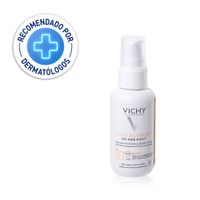 Protector Solar Vichy Capital Soleil UV Age Daily con Color SPF 50+ - Frasco 40 ML