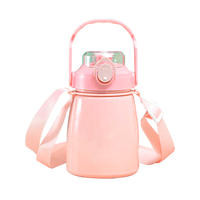 Botella Térmica de Acero Inoxidable Rosa 800ml